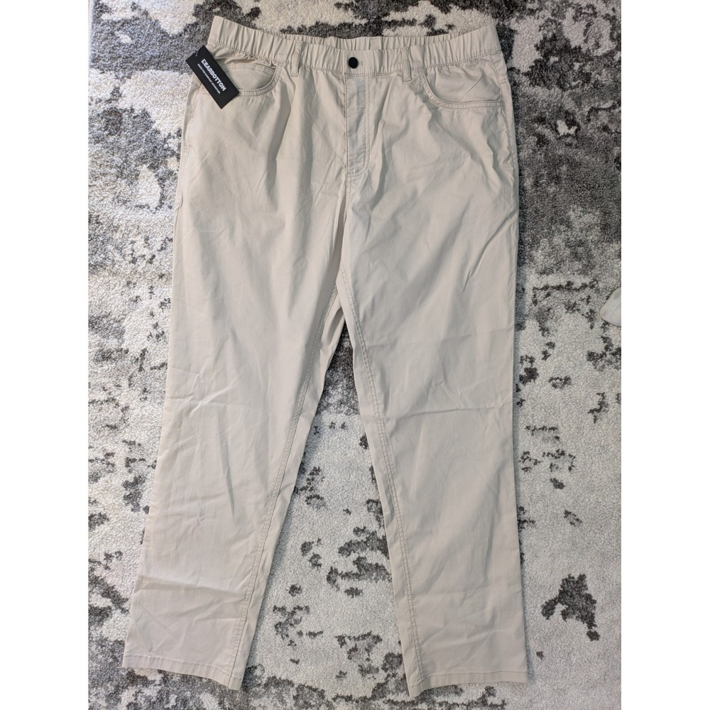 NWT Bearbottom Mens Light Khaki‎ Jogger Pants Size XL